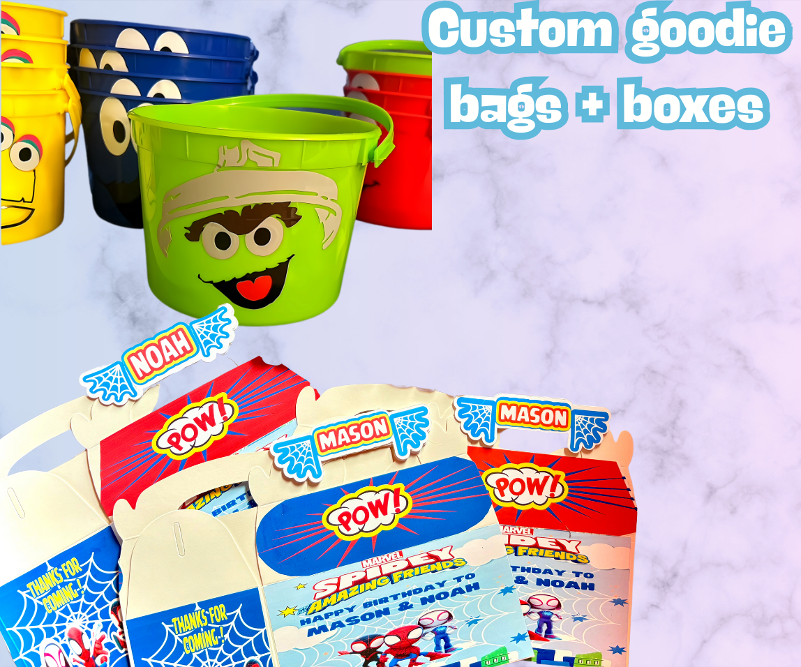 Goodie bags & Gable boxes ποΈ (by the dozen)