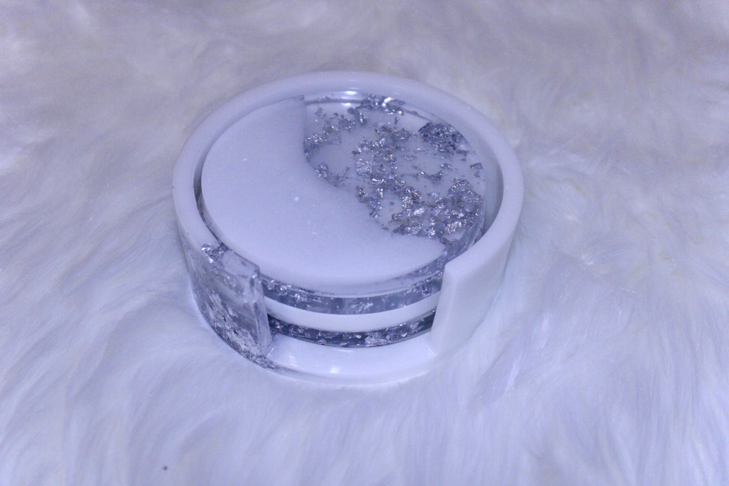 Resin coasters