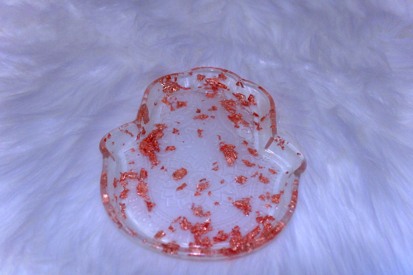 Translucent hamsa hand