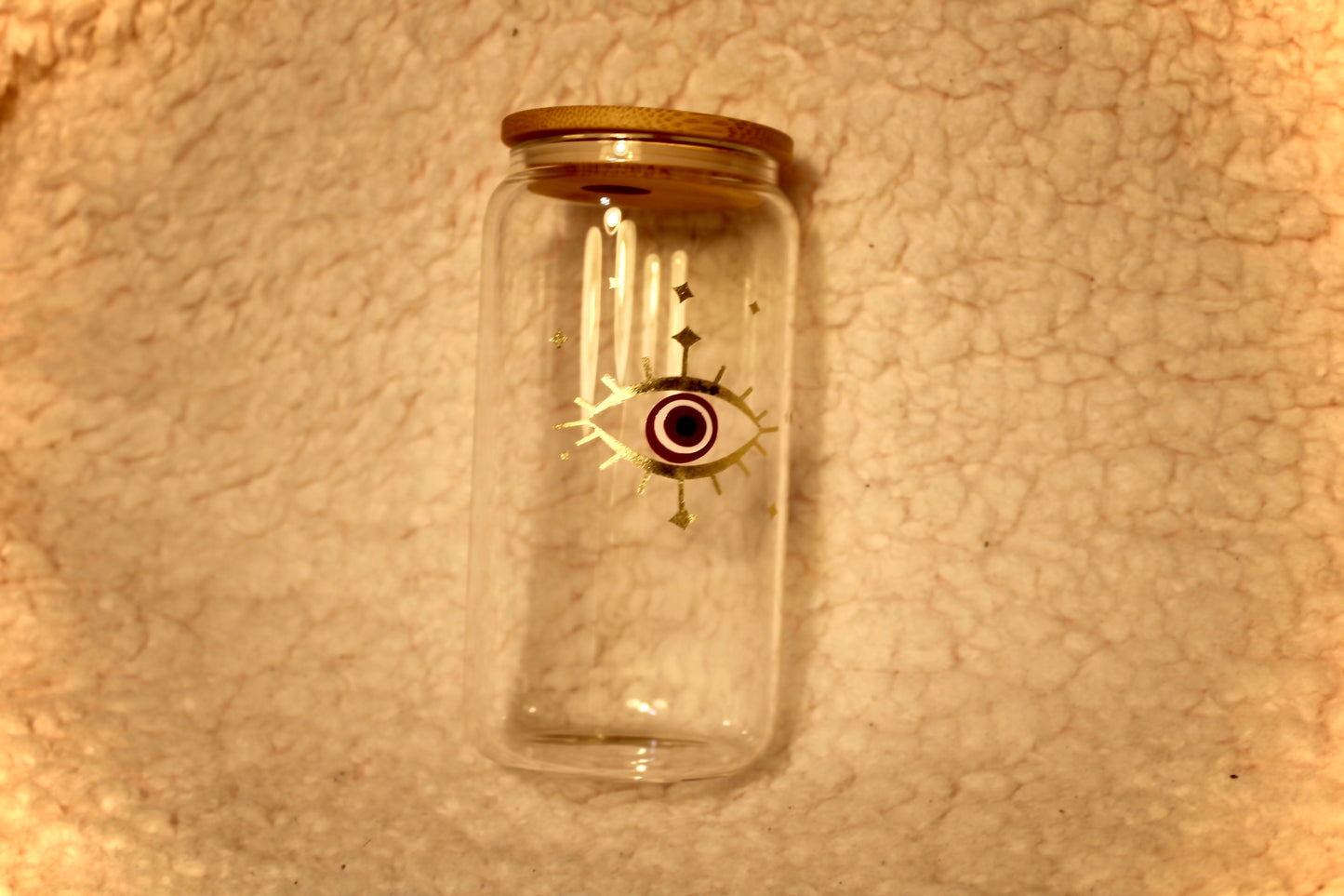Evil eye 🧿 💟glass cup