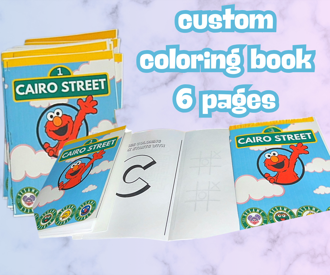 Custom coloring books 📕(by the dozen)