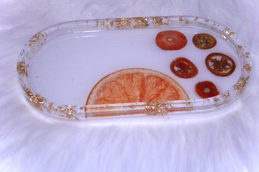 Resin 🍊 orange dish