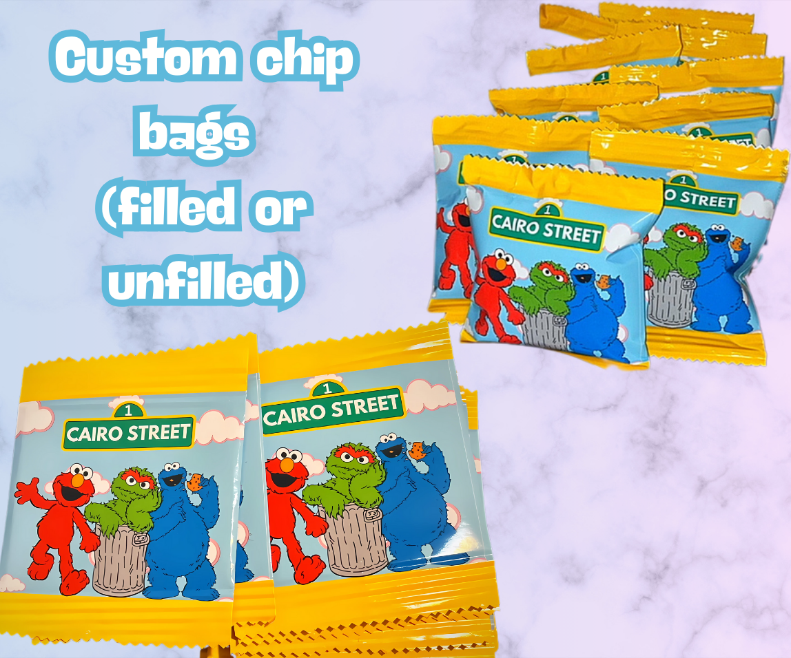 Custom chip bags ✨(by the dozen)
