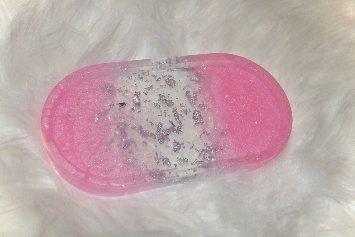 Pink resin dish 💗