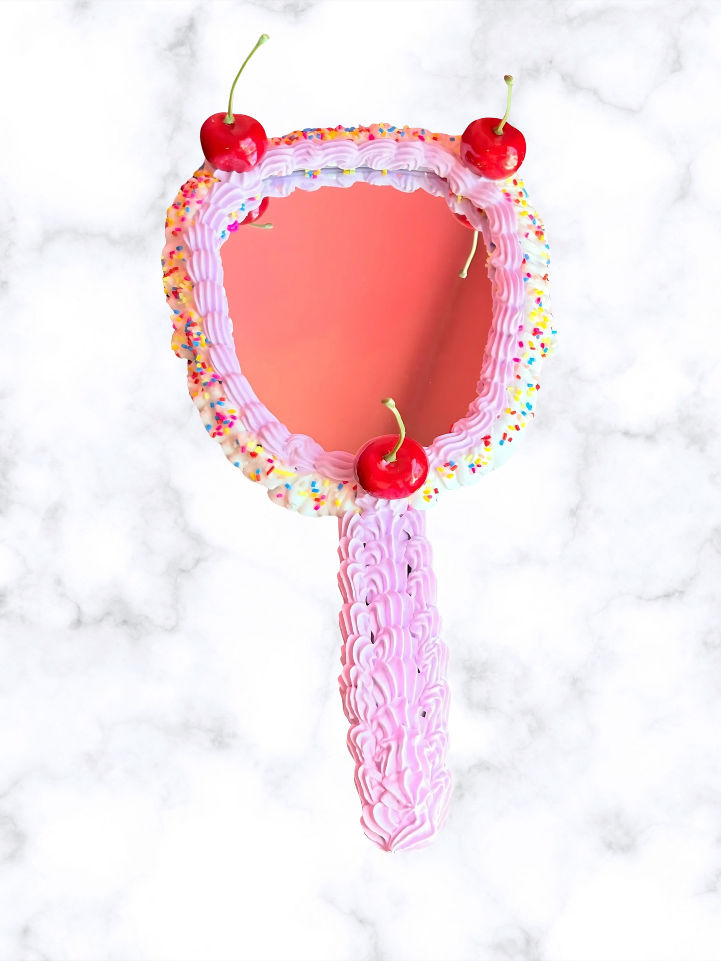 Cake-ified hand mirror 🪞✨