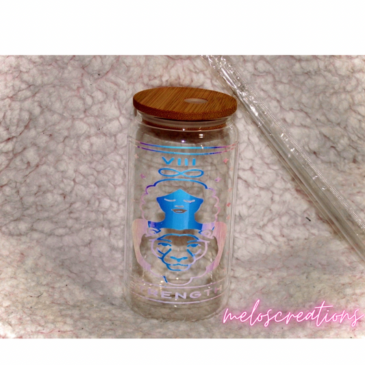 STRENGTH 🦁glass cup