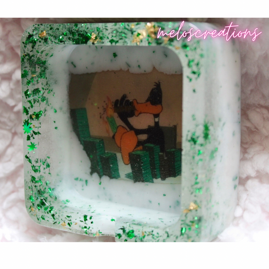 Daffy Duck ashtray (square)💚