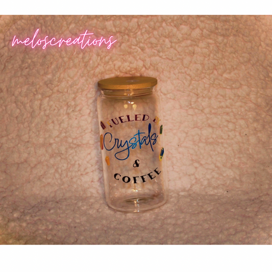 Crystals ✨🧿🌀🌟glass cup